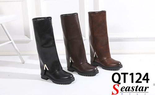 Kozaki damskie QT124.BLACK (36/41,12par)