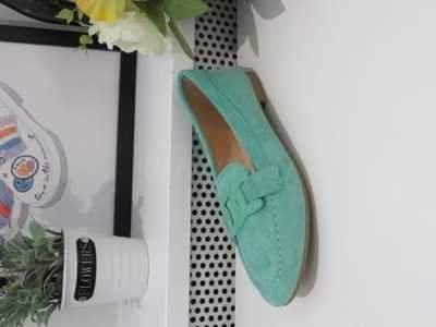 Balerinki damskie 7AB2211.GREEN (36/41,12par)