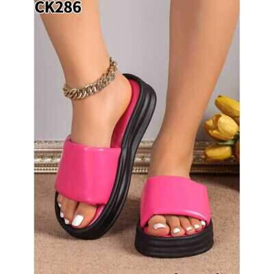 Klapki damskie  7ACK286.FUSHIA  (36/41,12par)