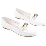 Balerinki damskie B21-3.WHITE (36/41,12par)