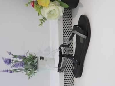 Sandały damskie 7A11-46.BLACK (36/41,12par)