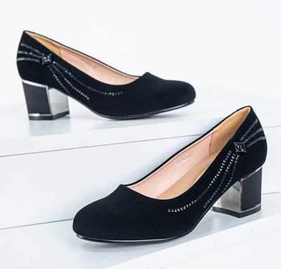 Czółenka damskie 7APL309.BLACK (36/41,12par)