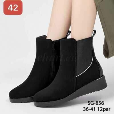 Botki damskie 7ASG-856.BLACK (36/41,12par)