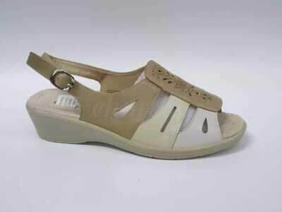 Sandały damskie 7AB228-6.BEIGE (36/42,12par)