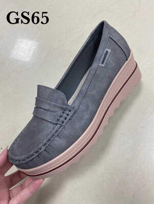 Balerinki damskie 7AGS65.GREY   (36/41,12par)