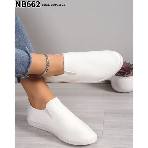 Trampki damskie NB662.BEIGE (36/41,12par)