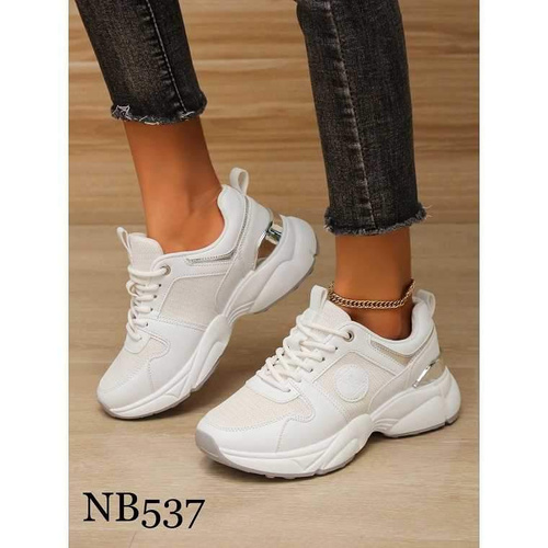 Buty sportowe damskie 7ANB537.WHITE (36/41,12par)