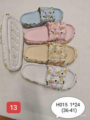 Klapki damskie 7AH015.MIX (36/41,24par)