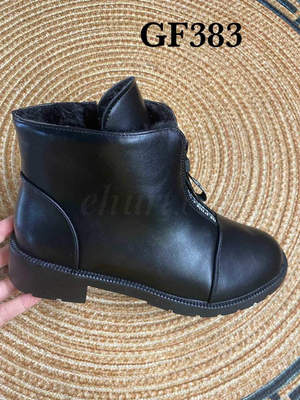 Botki damskie   7AGF383.BLACK   (36/41,12par)