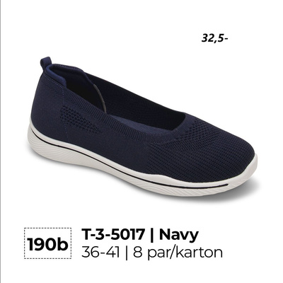 Trampki damskie 3-5017.NAVY (36/41,8par)