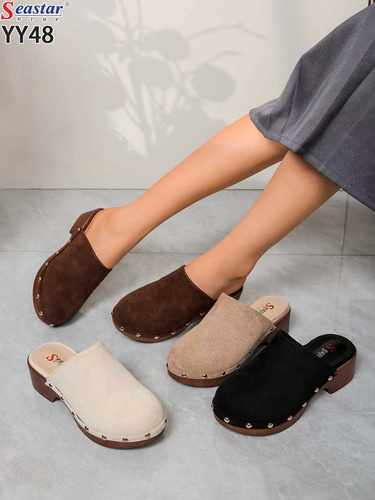 Klapki damskie YY48.BEIGE (36/41,12par)