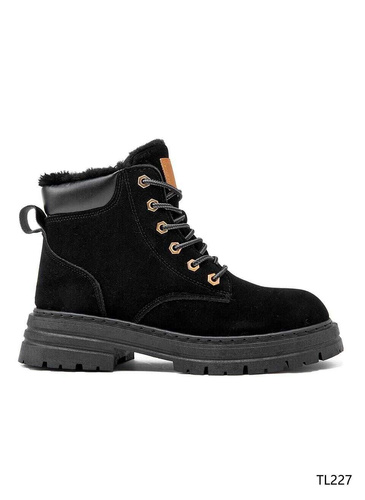 Trzewiki damskie TL227.BLACK (36/41,12par)