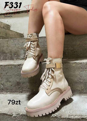 Botki damskie 7AF331.BEIGE (36/41,12par)