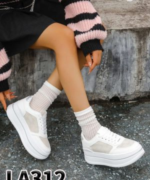 Buty sportowe damskie LA312.WHITE  (36/41,12par)