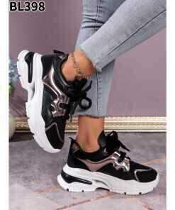 Buty sportowe damskie 7ABL398.BLACK (36/41,12par)