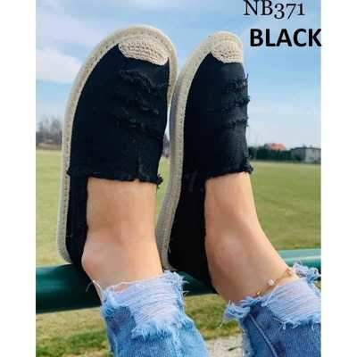 Balerinki damskie 7ANB371.BLACK  (36/41,12par)