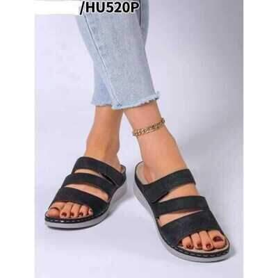 Klapki damskie 7AHU520.BLACK (36/41,12par)