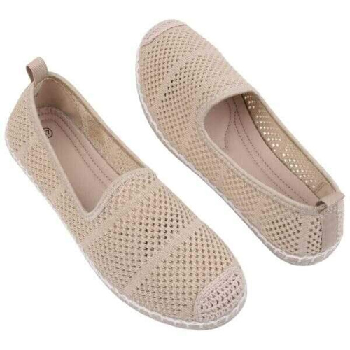 Balerinki damskie F120-10.BEIGE (36/41,12par)