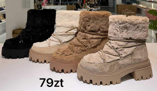 Botki damskie 9523.BLACK (36/41,12par)