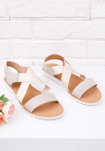 Sandały damskie DH01A-3.BEIGE (36/41,12par)