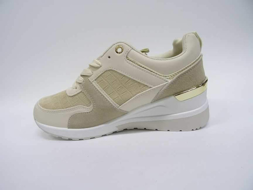 Buty sportowe damskie 7AHL22321.BEIGE (36/41,12par)