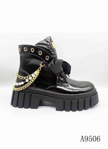 Botki damskie A9506-D.BLACK (39/43,8par)