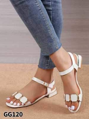 Sandały damskie 7AGG120.WHITE (36/41,12par)