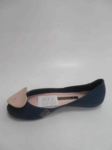 Balerinki damskie 7AKM125-3.NAVY/BEIGE (36/41,12par)