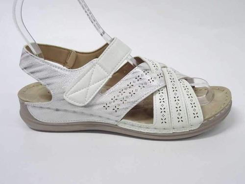 Sandały damskie 7A21337-8.WHITE (36/41,12par)