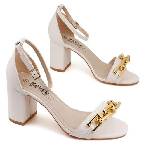 Sandały damskie SY28-3.WHITE (36/40,12par)