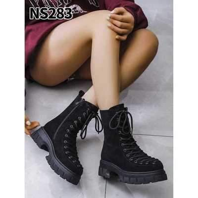 Botki damskie 7ANS283.BLACK (36/41,12par)