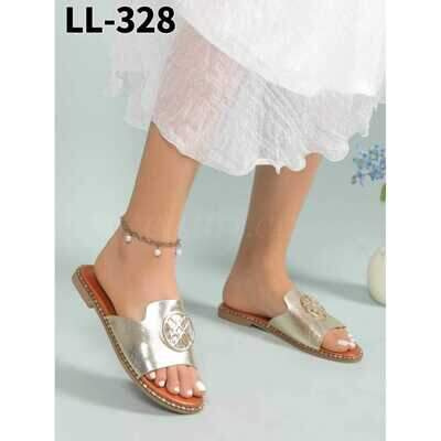 Klapki damskie  7ALL328.GOLD  (36/41,12par)