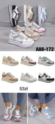 Buty sportowe damskie 7AA88-172.KOLORDOWYBORU (36/41,12par)