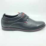 Półbuty męskie AB301A-3.BLACK/RED (40/45,8par)