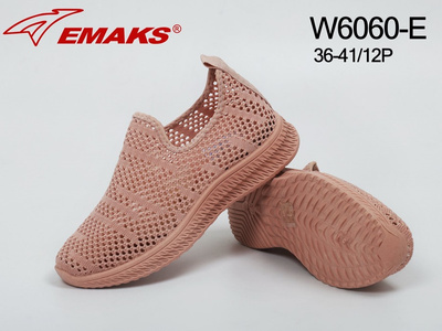 Buty sportowe damskie W6060-E.PINK (36/41,12par)