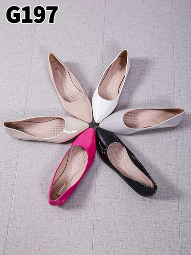 Balerinki damskie G197.FUSHIA (36/41,12par)