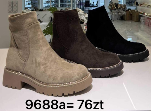Botki damskie 7A9688.KOLORDOWYBORU (36/41,12par)