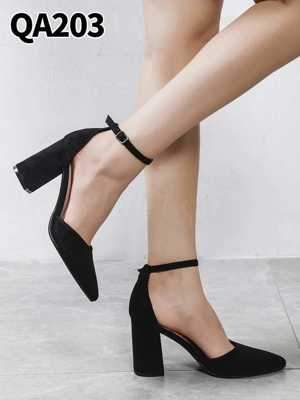 Czółenka damskie 7AQA203.BLACK (36/41,12par)