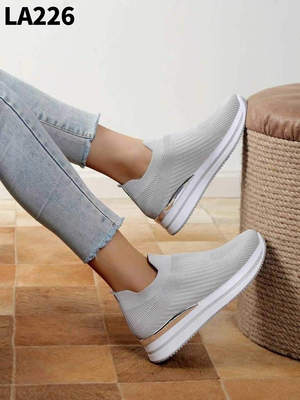 Buty sportowe damskie 7ALA226.GREY (36/41,12par)