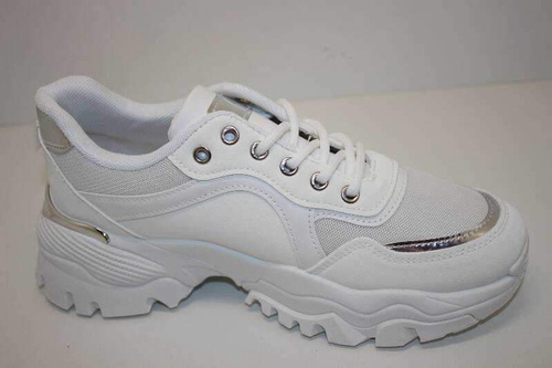 Buty sportowe damskie  7AD232-3.WHITE  (36/41,12par)