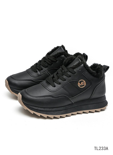 Buty sportowe damskie TL233A.BLACK (36/41,12par)