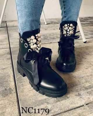 Botki damskie 7ANC1179.BLACK (36/41,12par)