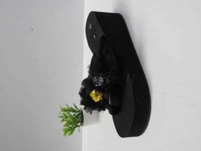 Klapki damskie 7AWSA-86.BLACK (36/41,12par)