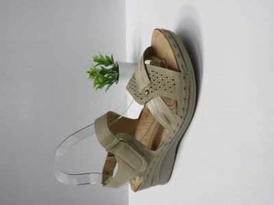 Sandały damskie 7AMO-7613.BEIGE (36/41,12par)