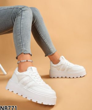 Buty sportowe damskie 7ANB771.WHITE (36/41,12par)