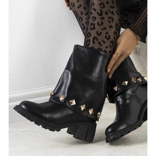 Botki damskie ZE414.BLACK (36/41,12par)