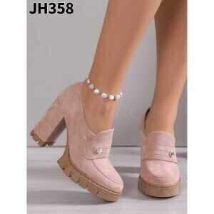 Półbuty damskie  7AJH358.PINK    (36/41,12par)