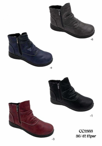 Botki damskie 7ACC2383.KOLORDOWYBORU Ocieplane (36/41,12par)