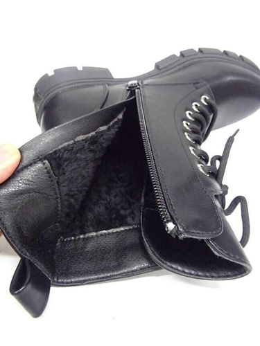 Botki damskie 7ASA73-1.BLACK (36/41,12par)