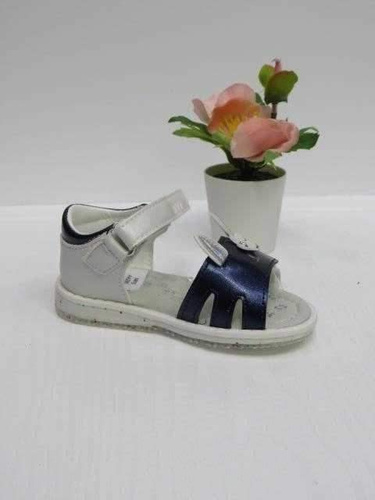 Sandały dziewczęce 1AA286.WHITE/BLUE (20/25,12par)